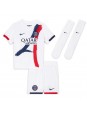 Paris Saint-Germain Khvicha Kvaratskhelia #7 Vieraspaita Lasten 2025-26 Lyhythihainen (+ shortsit)